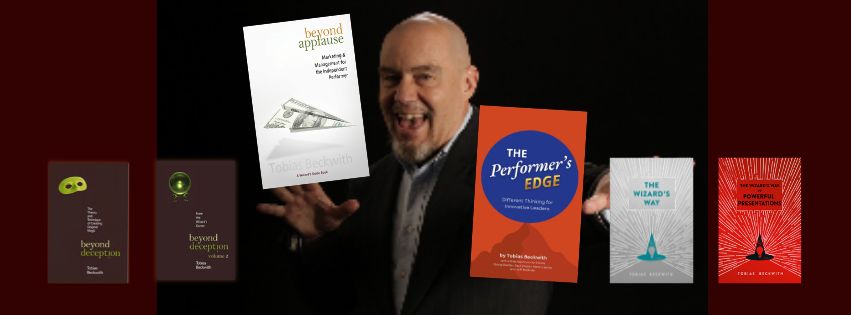 The author with his books.
